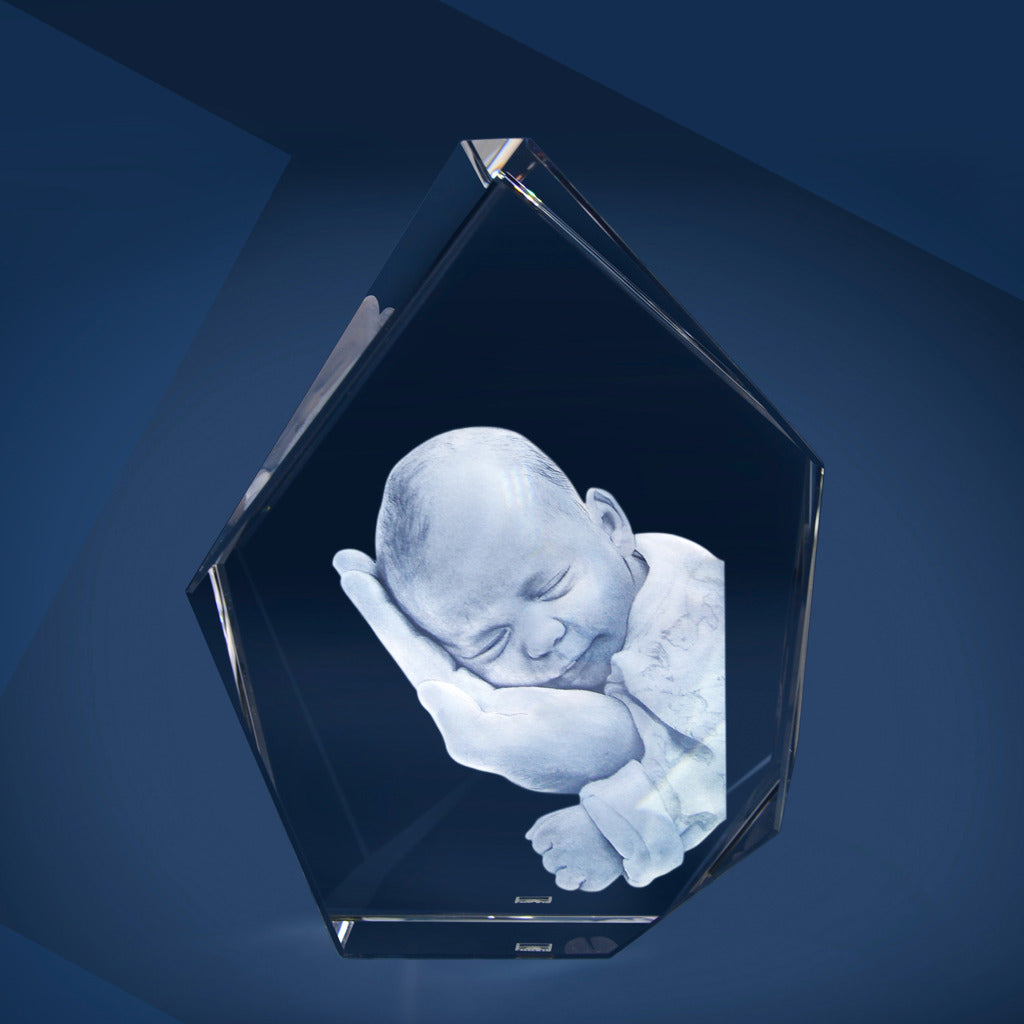 3D Glasfoto - EISBERG