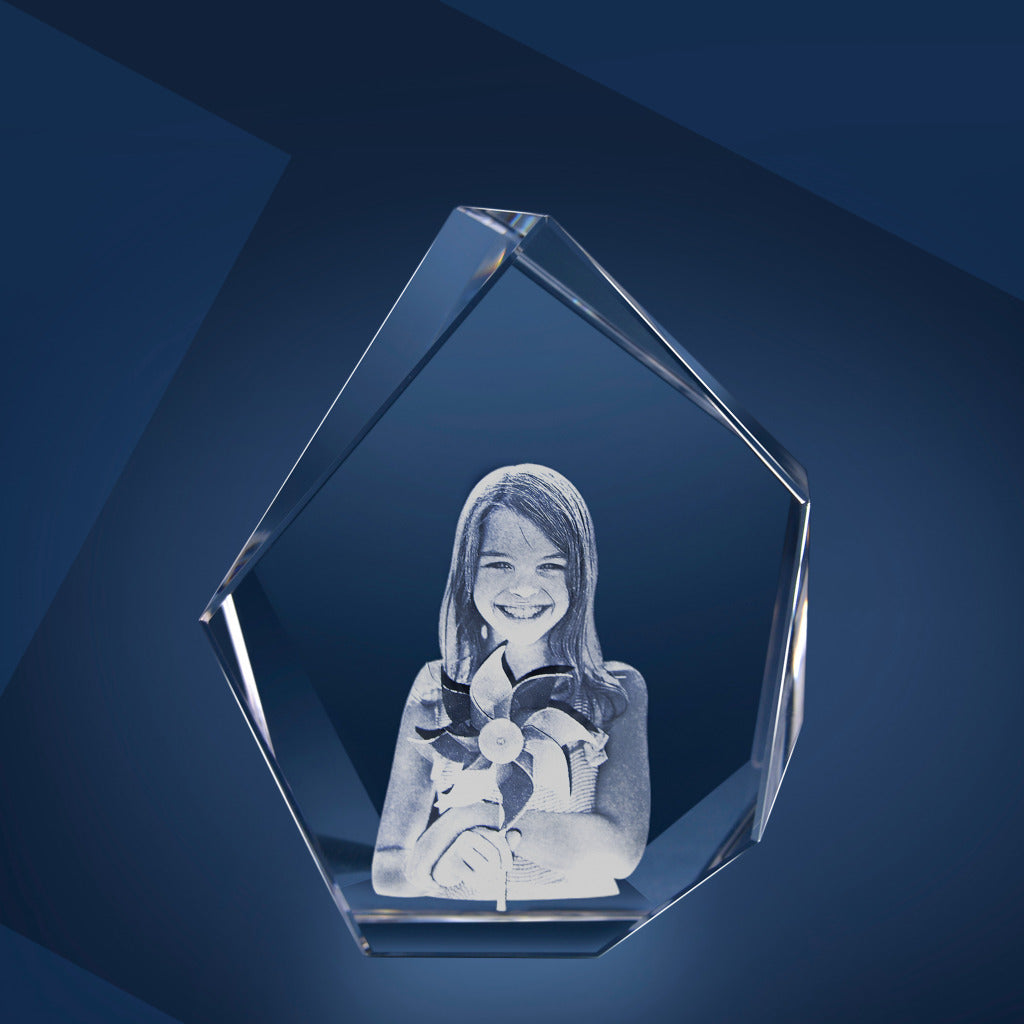 3D Glasfoto - EISBERG